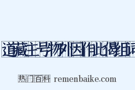 道藏主号物外因作此偈组词是什么意思的图片